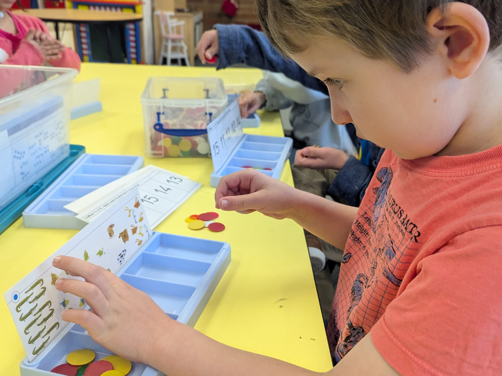 Math in kindergarten